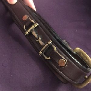tory leather belt